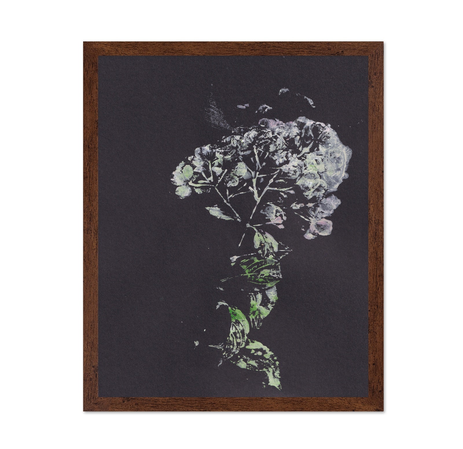 Dark Floral Silhouette