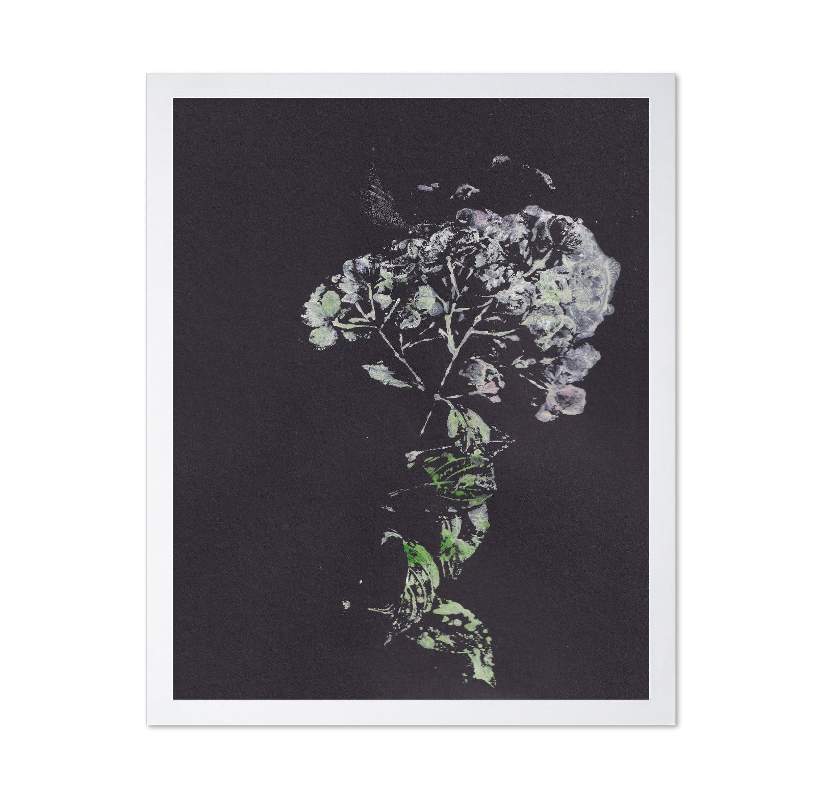 Dark Floral Silhouette