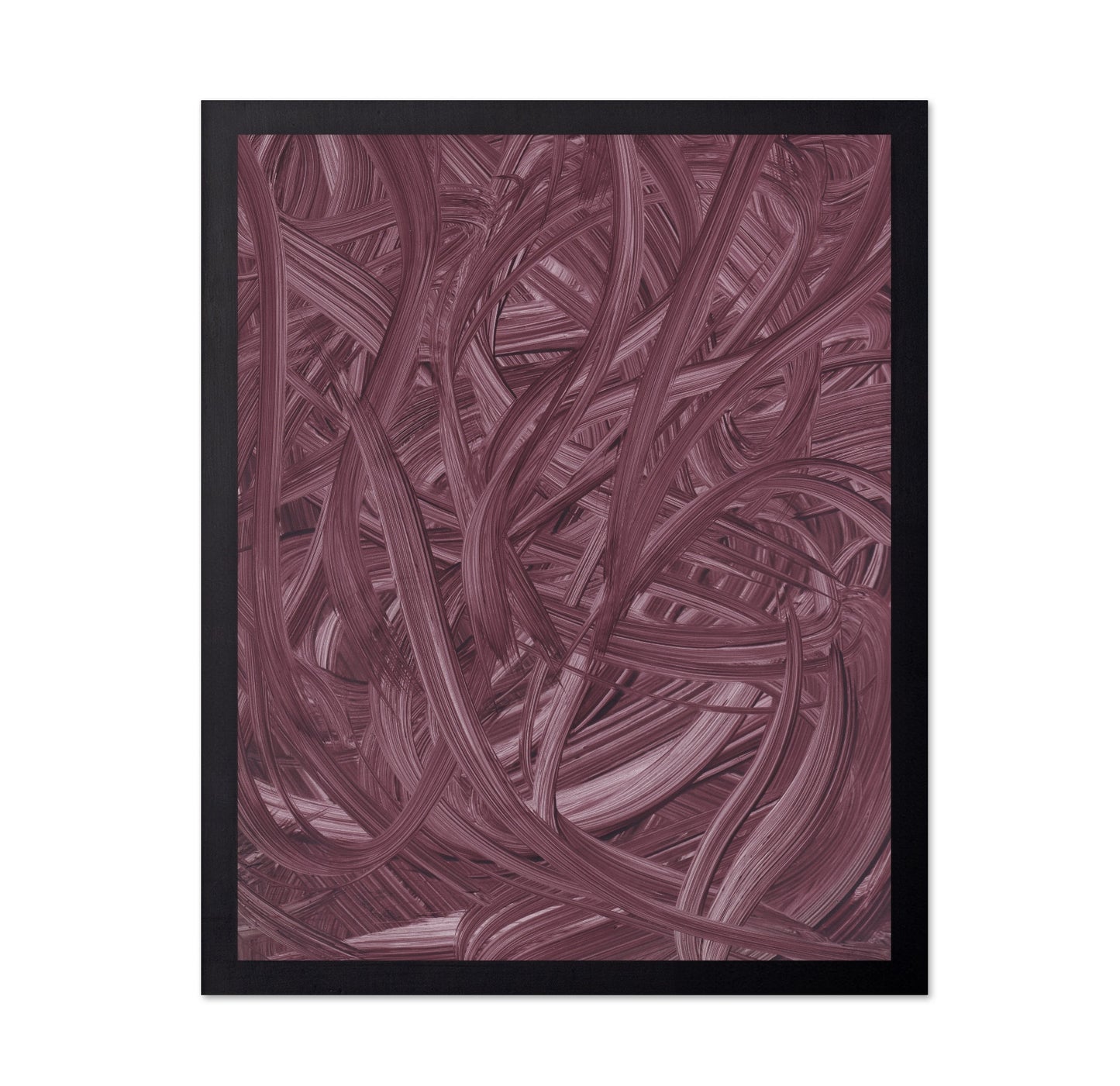 Flowing Mauve Lines