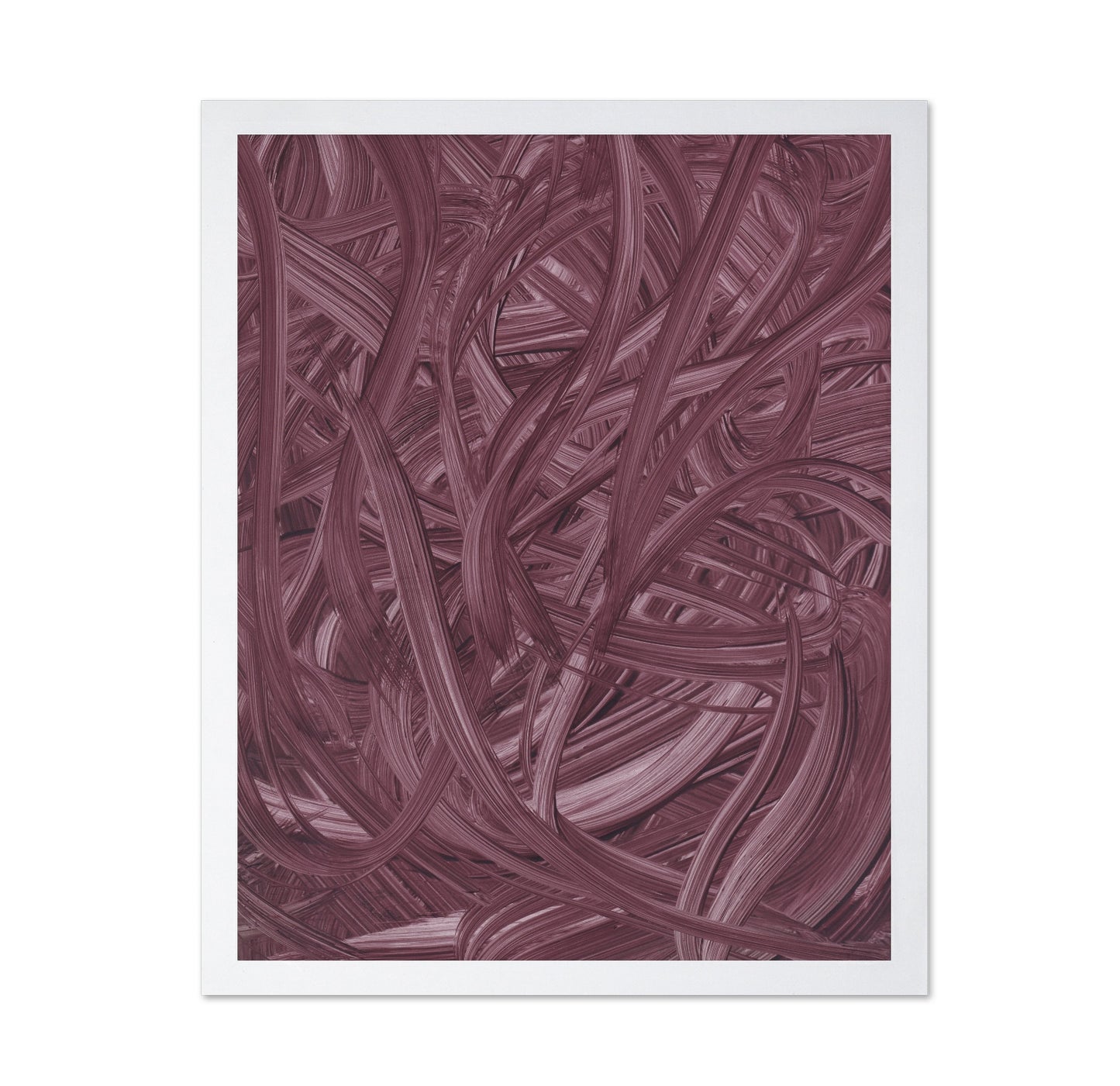 Flowing Mauve Lines