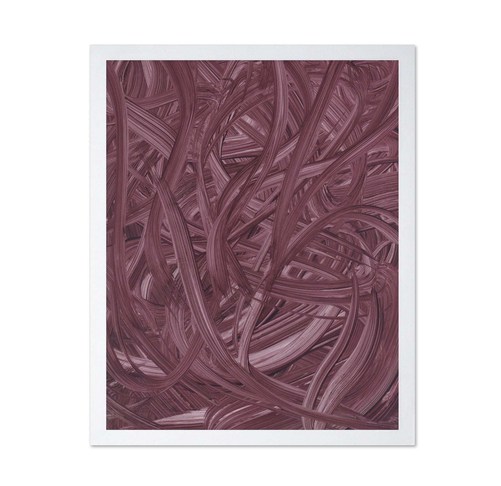 Flowing Mauve Lines
