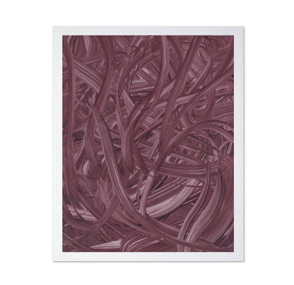 Flowing Mauve Lines