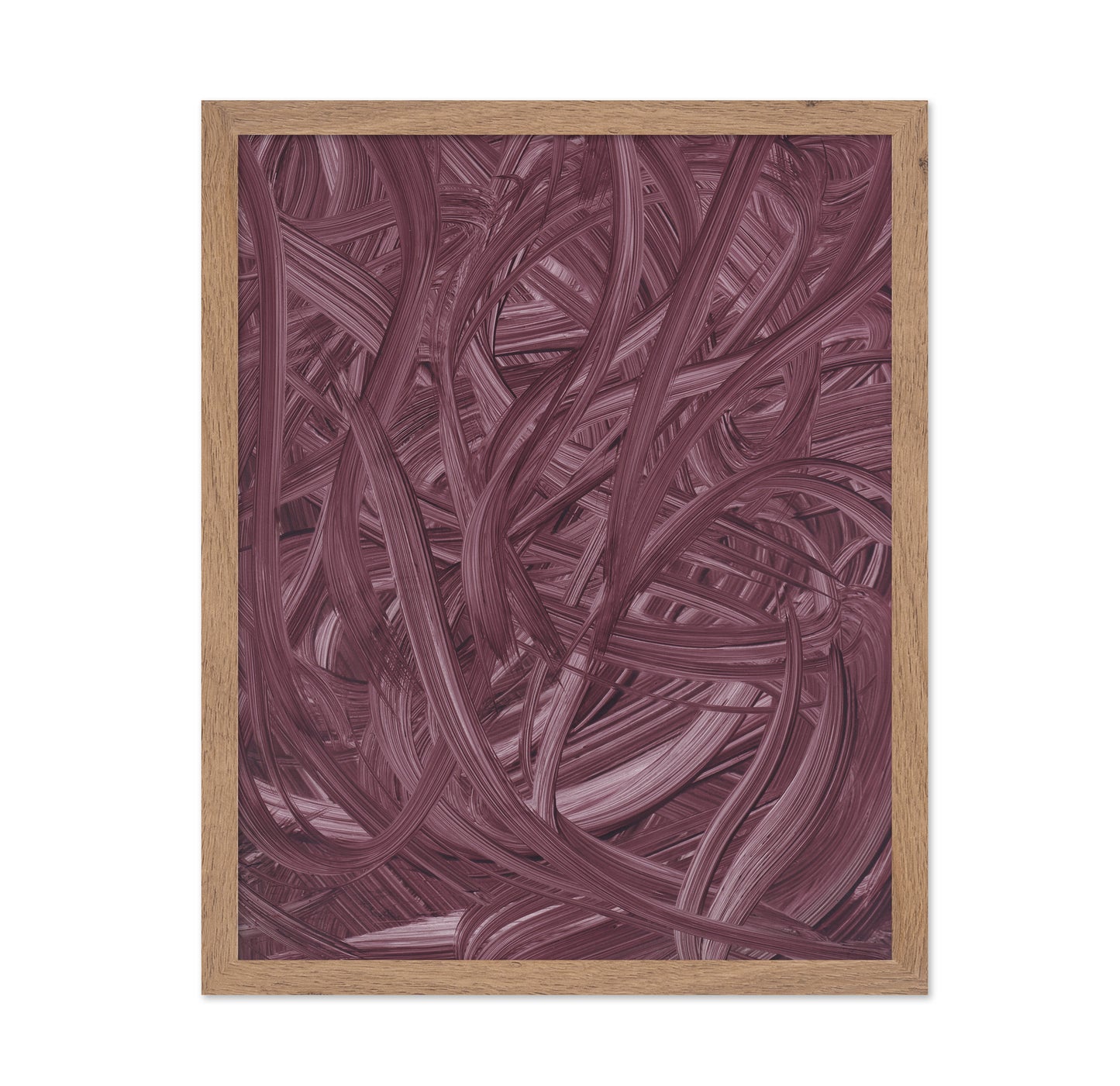 Flowing Mauve Lines