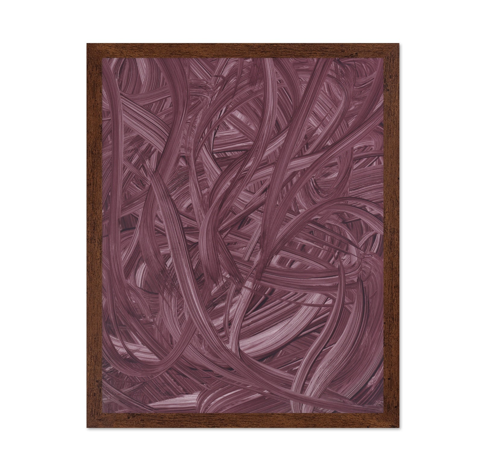 Flowing Mauve Lines