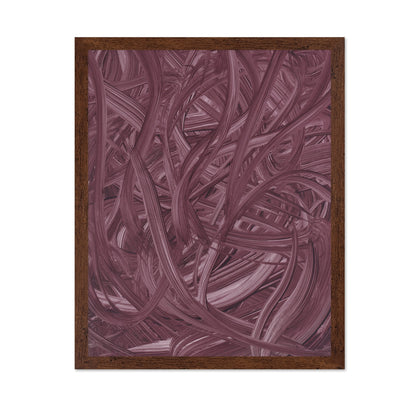 Flowing Mauve Lines
