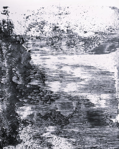 Monochrome Snow Landscape