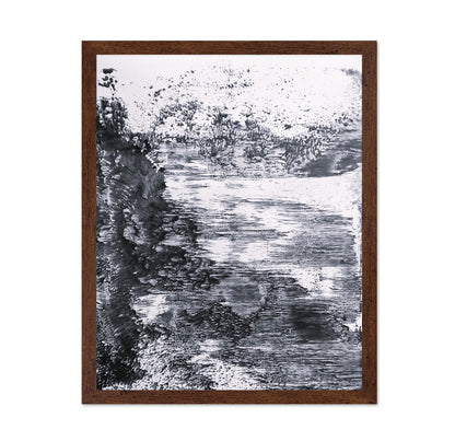 Monochrome Snow Landscape