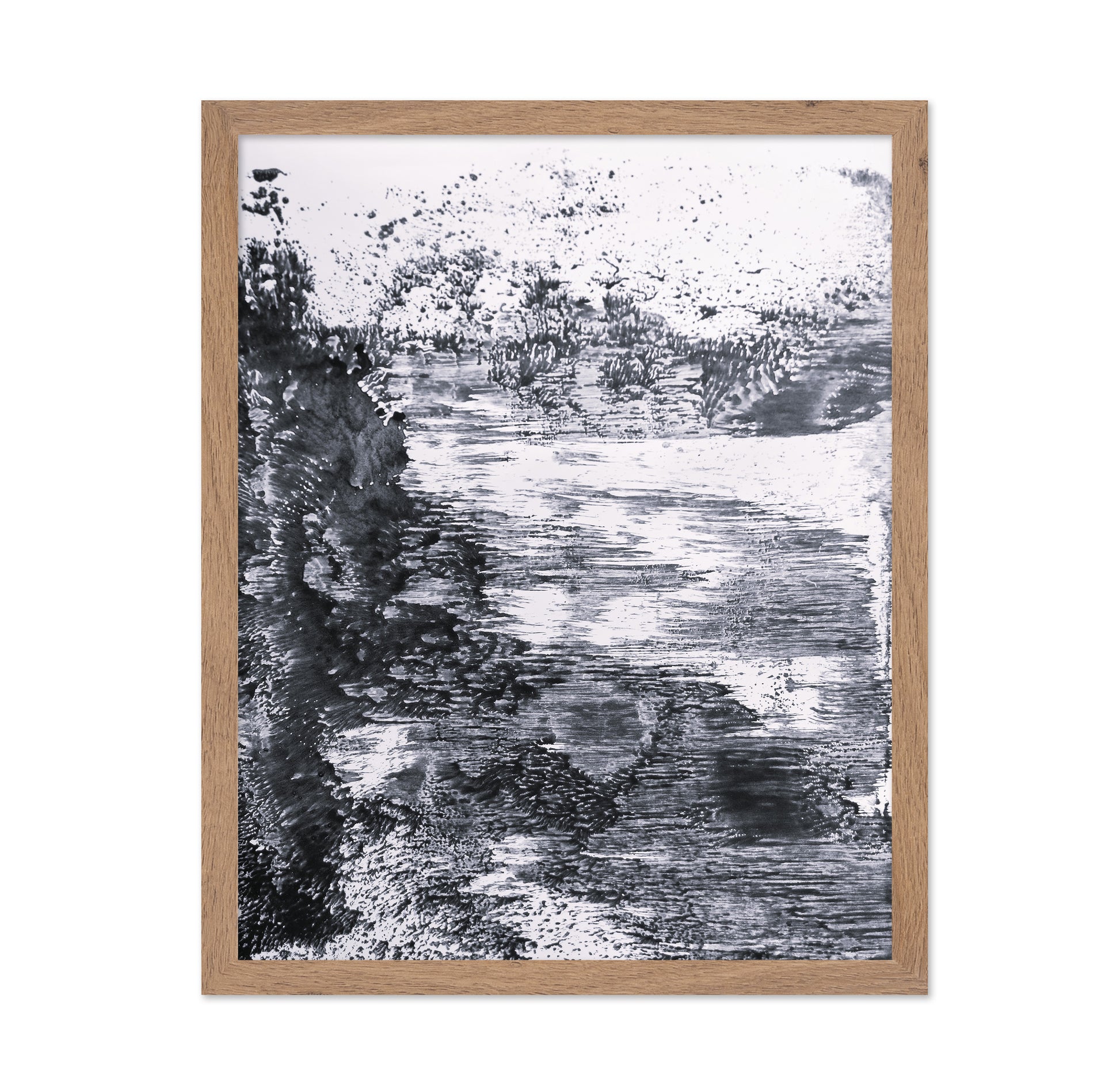 Monochrome Snow Landscape