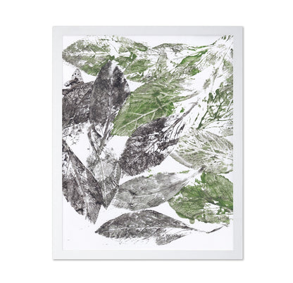Leaf Print Collage