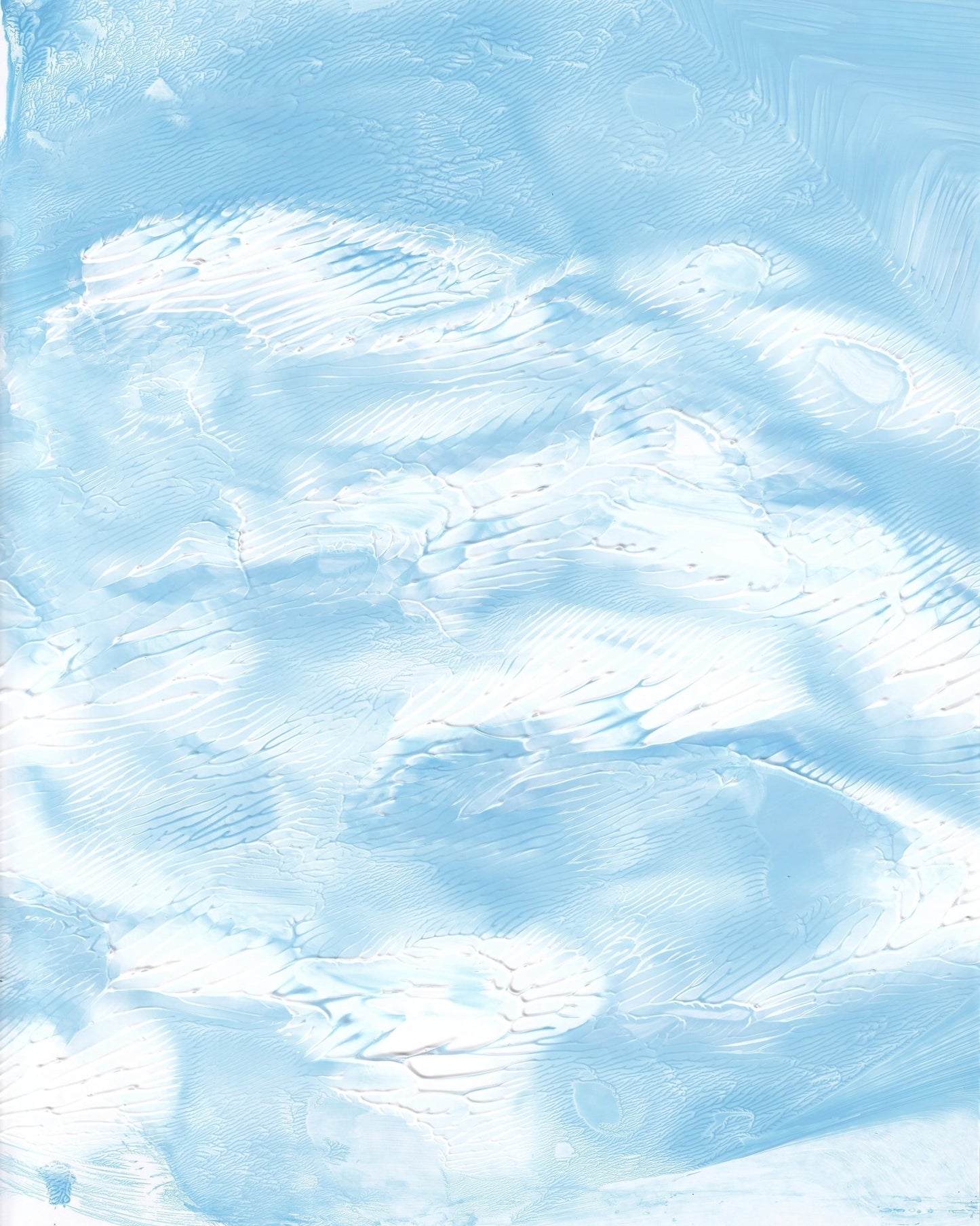 Soft Blue Flow No2