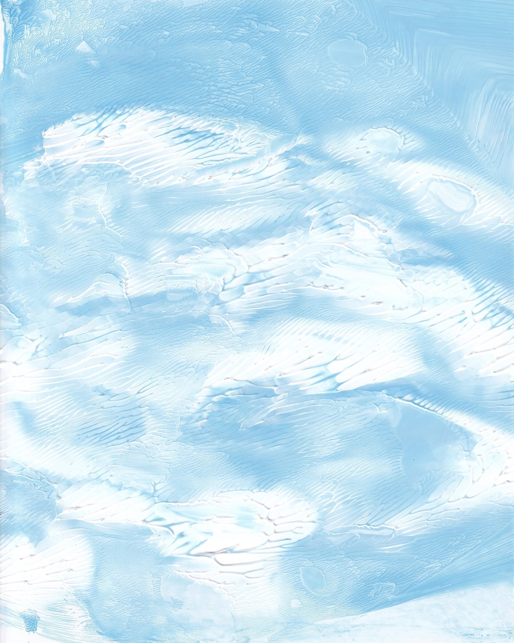 Soft Blue Flow No2