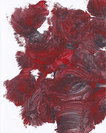 Crimson Bloom Texture