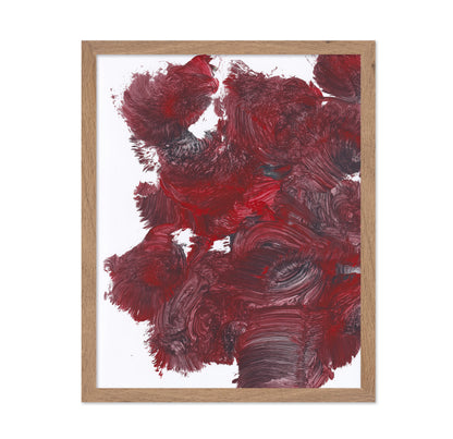 Crimson Bloom Texture