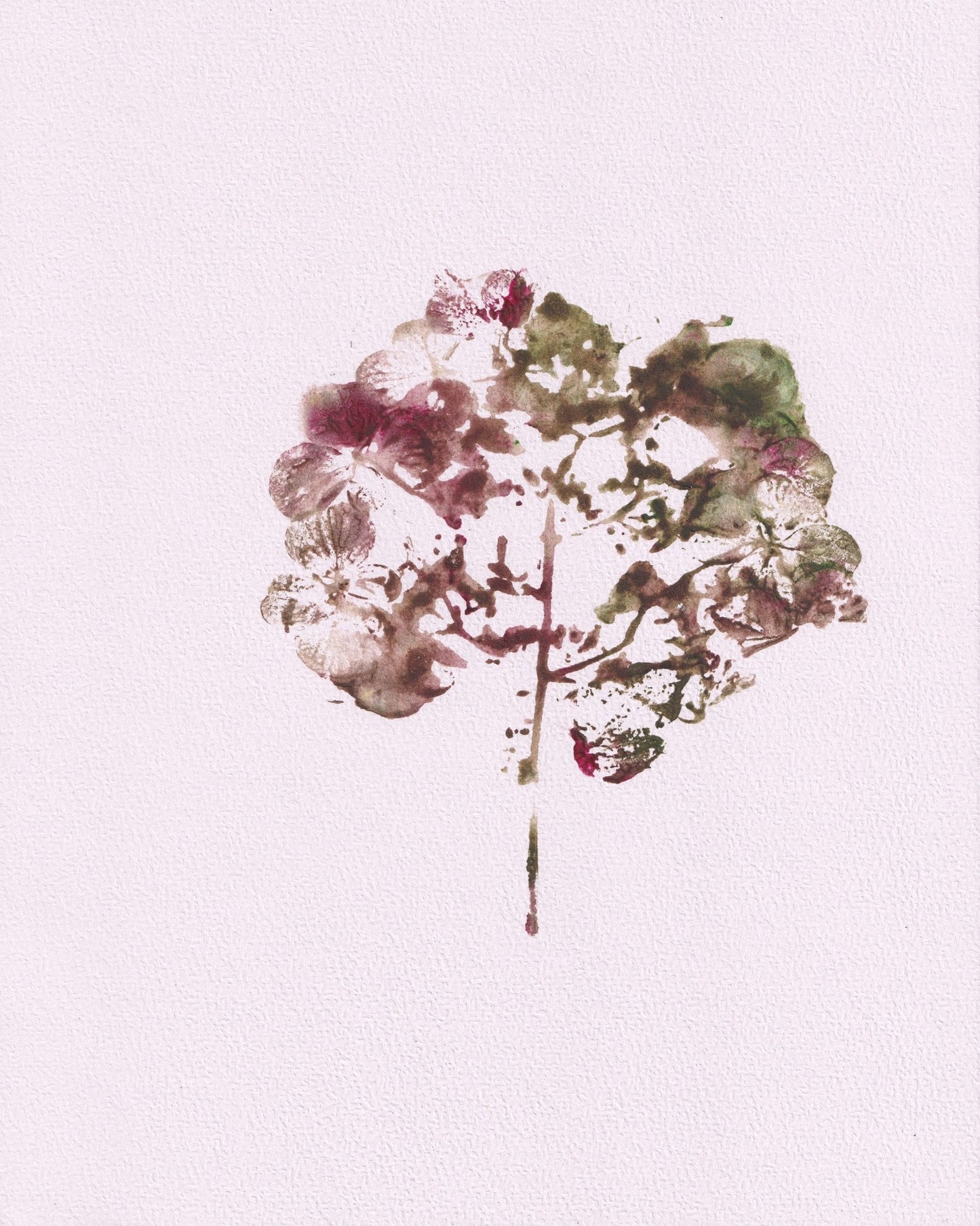 Floral Ink Burst