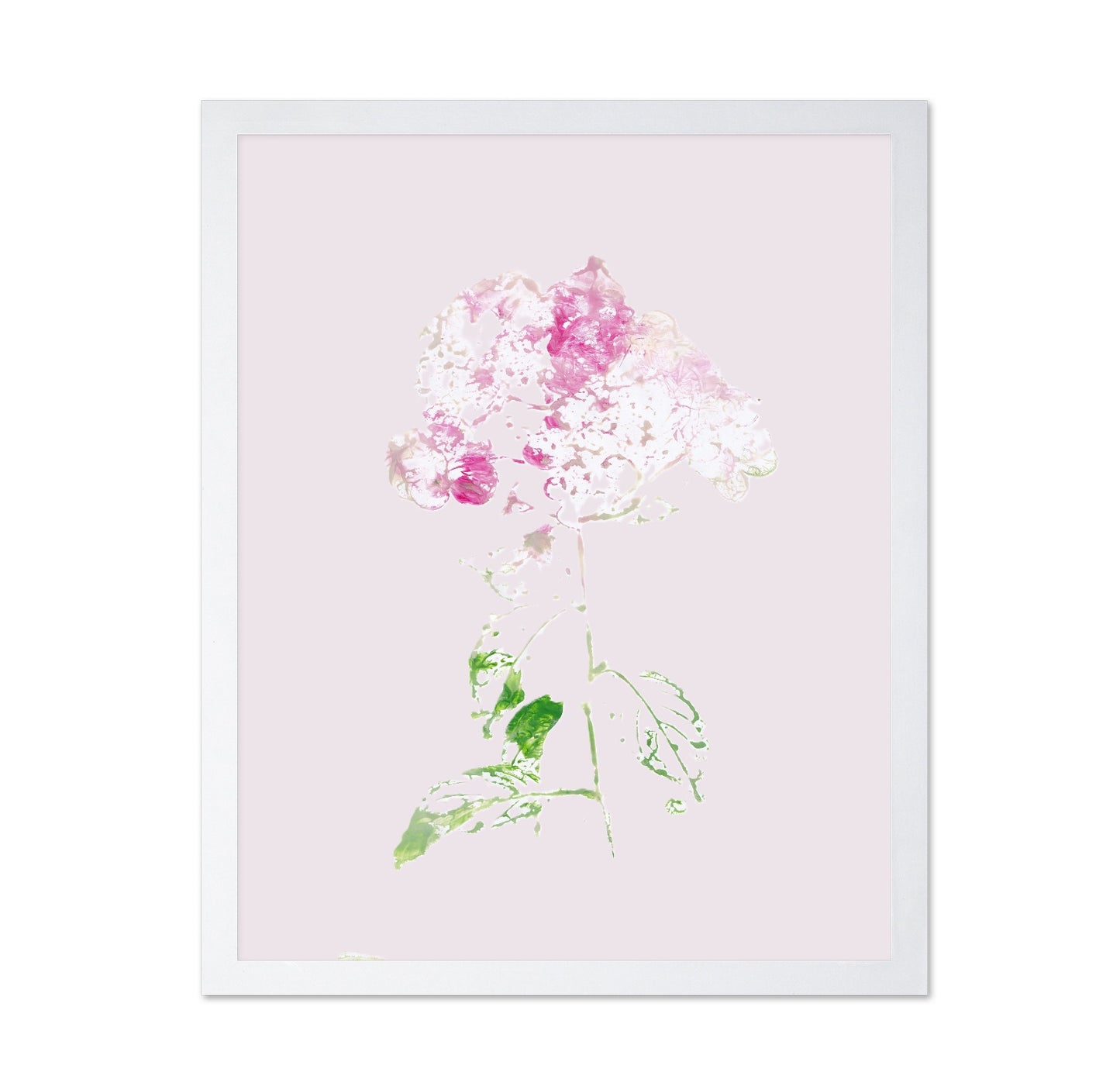 Pink Floral Impression