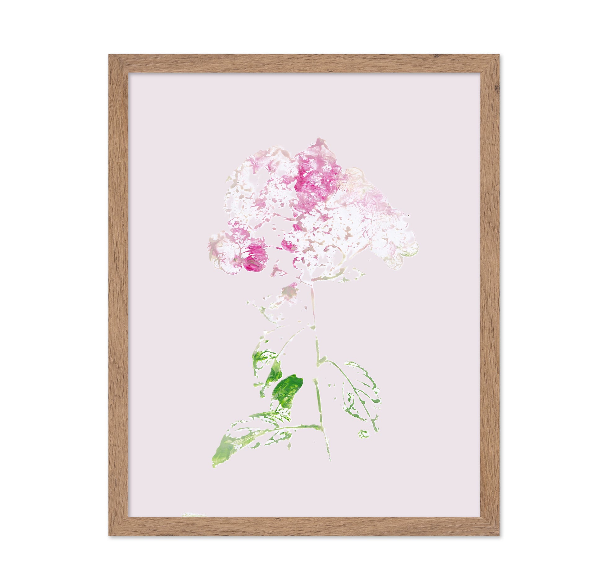 Pink Floral Impression