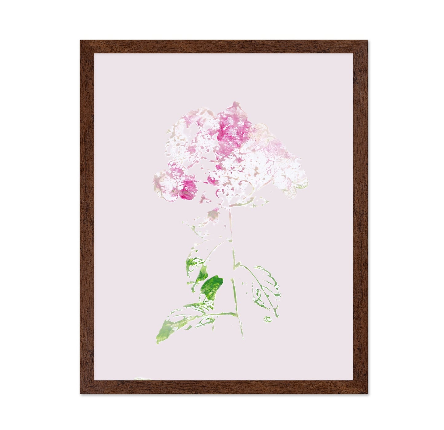 Pink Floral Impression