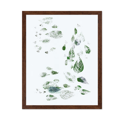 Scattered Leaf Prints