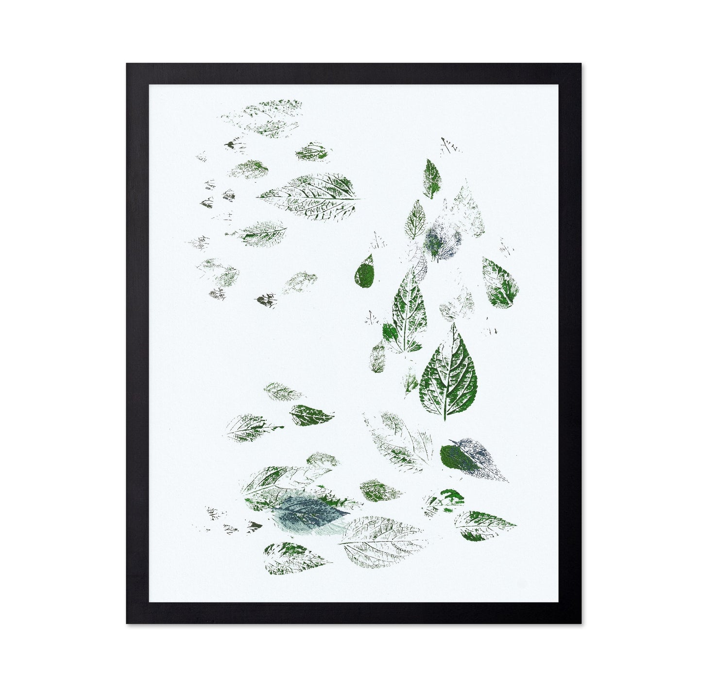 Scattered Leaf Prints