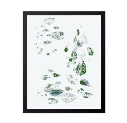 Scattered Leaf Prints