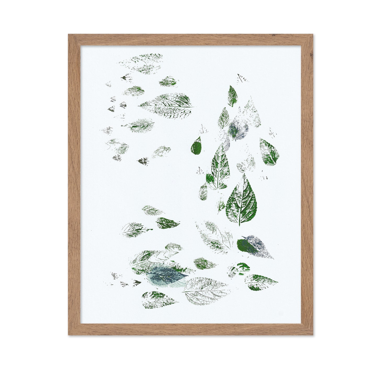 Scattered Leaf Prints