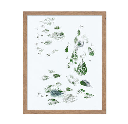 Scattered Leaf Prints