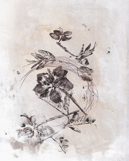 Delicate Floral Sketch