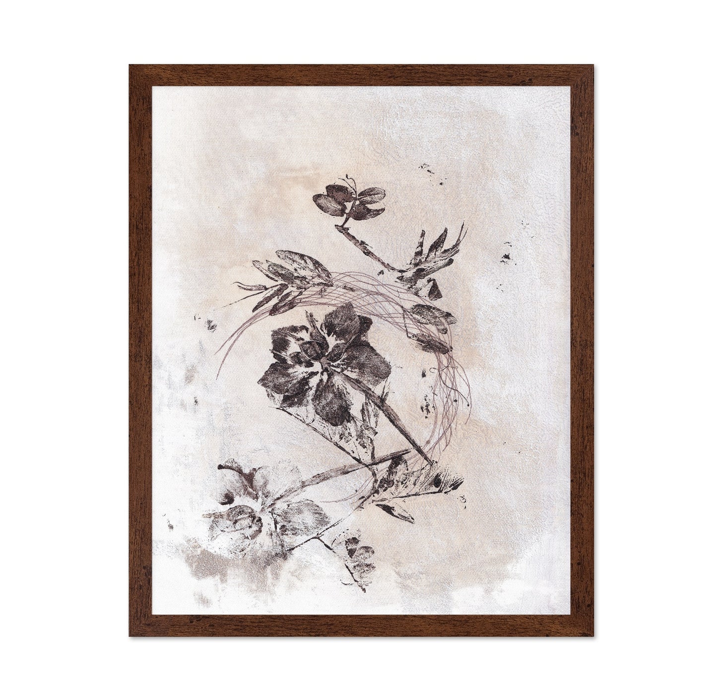 Delicate Floral Sketch