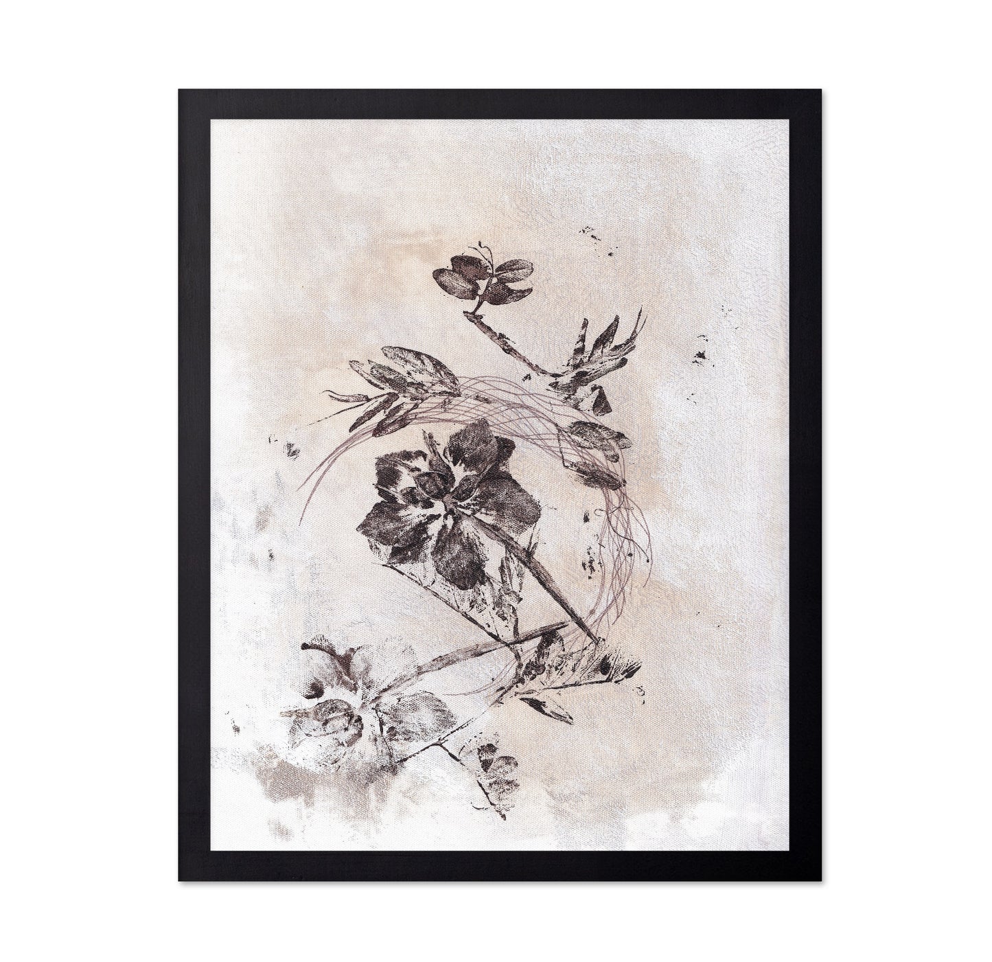 Delicate Floral Sketch