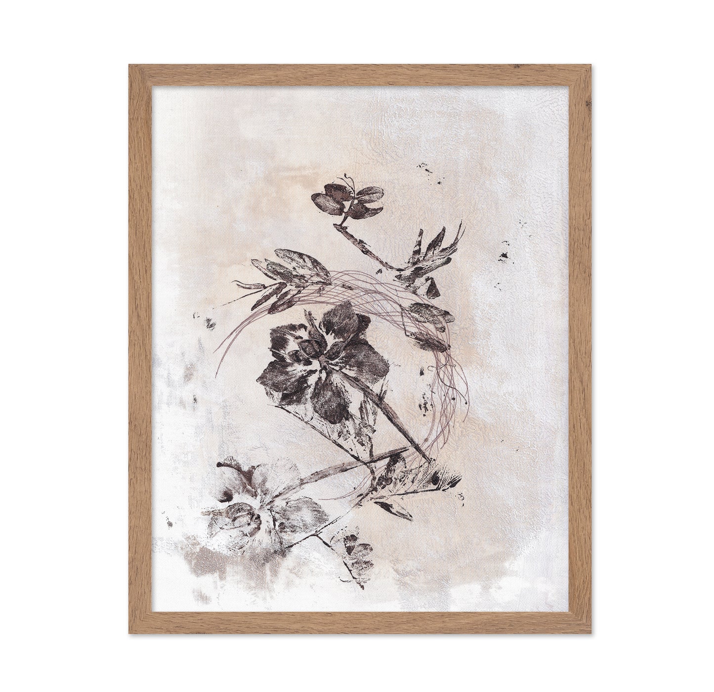 Delicate Floral Sketch