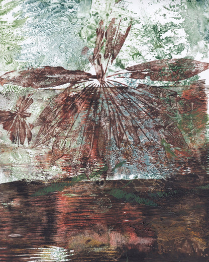 Leaf Burst Texture