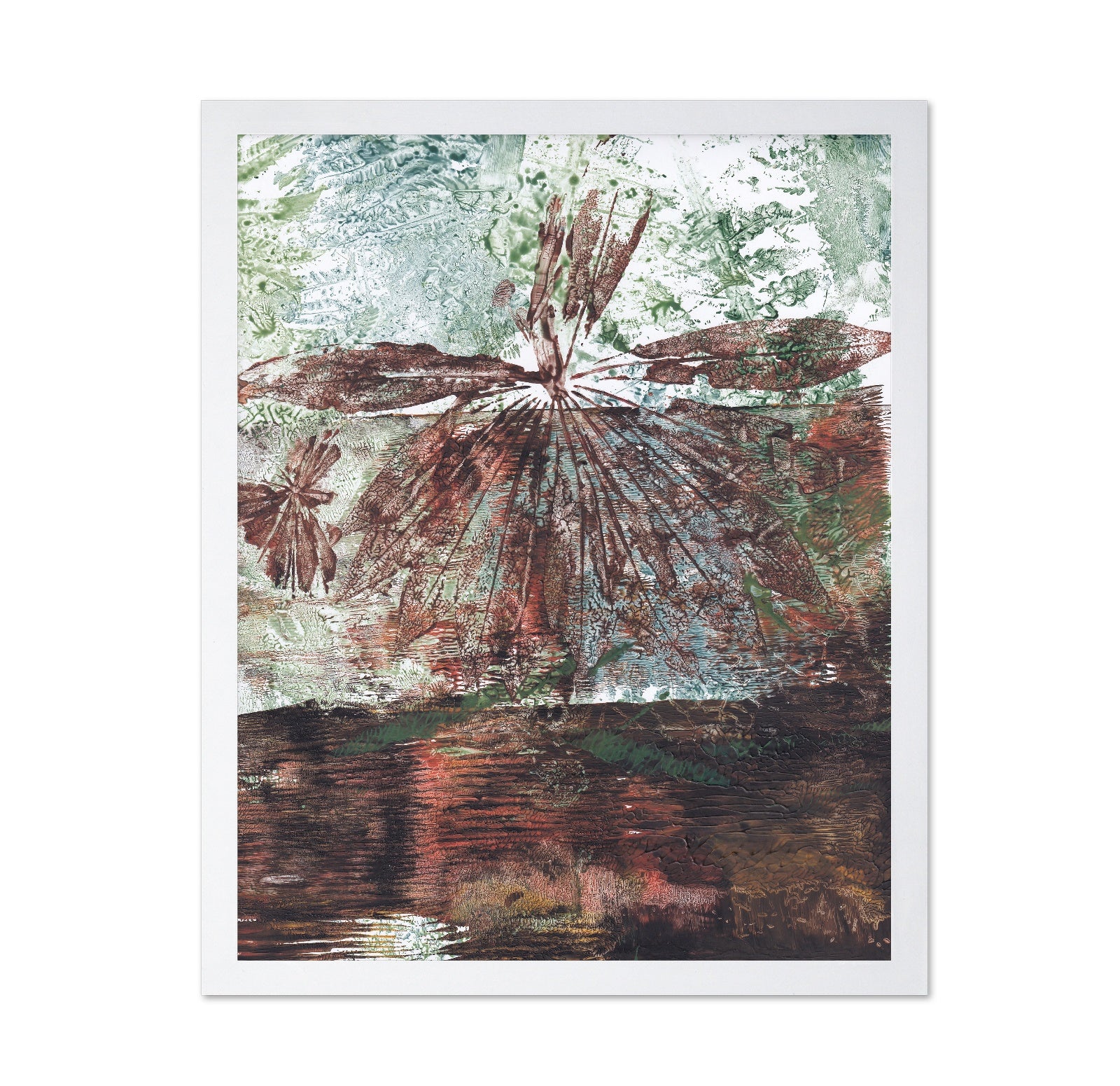 Leaf Burst Texture