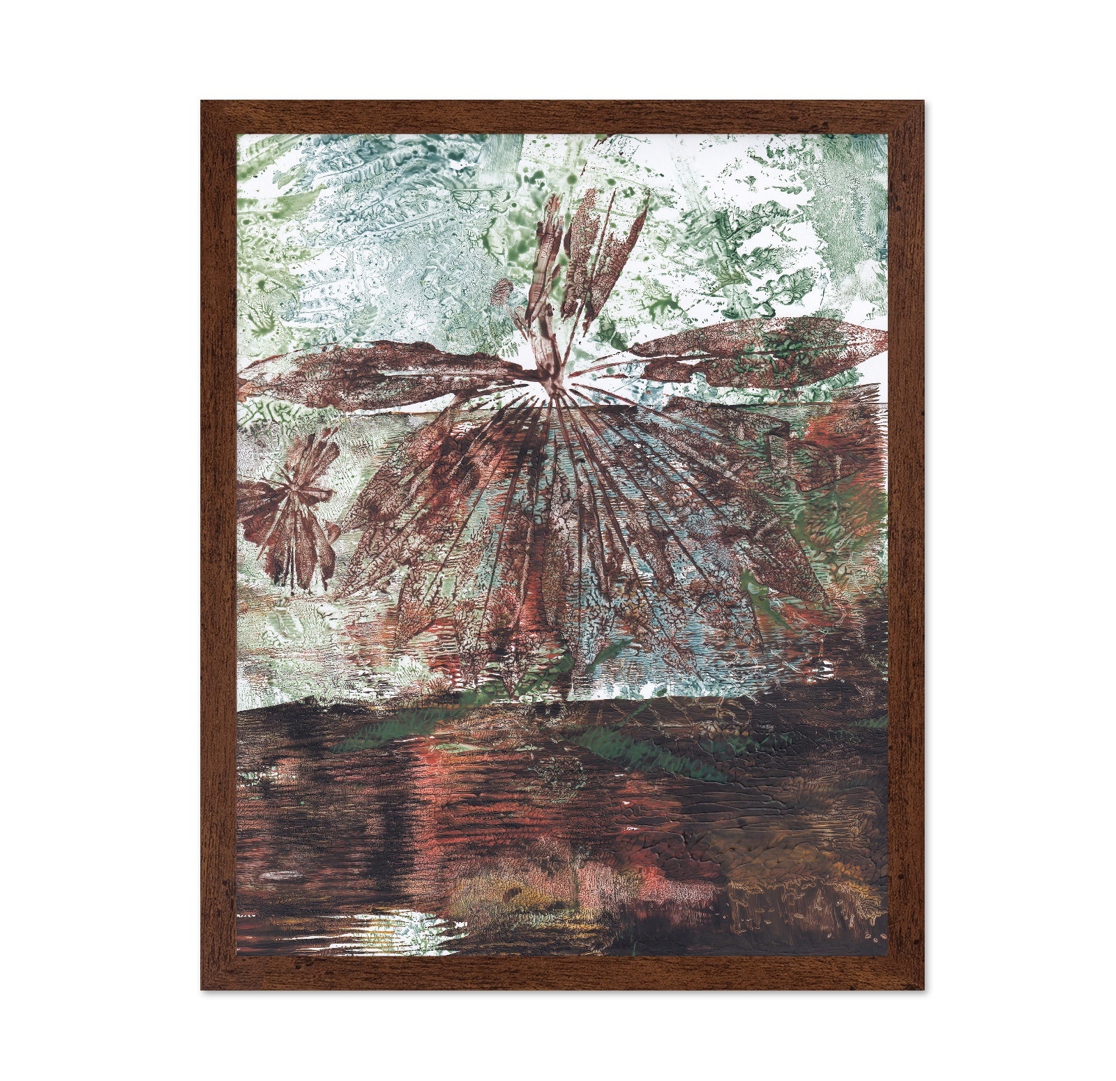 Leaf Burst Texture
