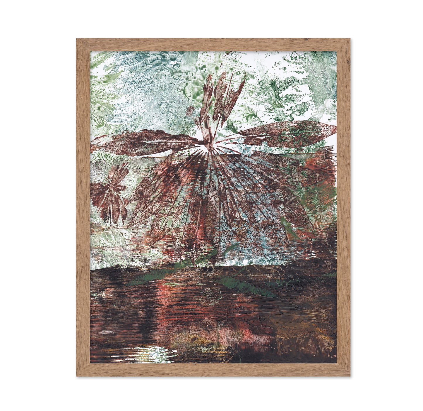 Leaf Burst Texture