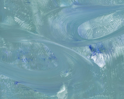 Blue Flow Abstract No2