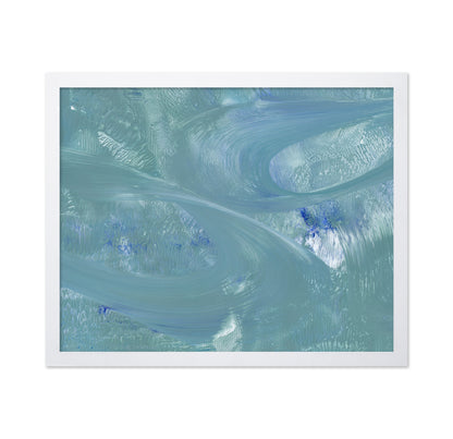 Blue Flow Abstract No2