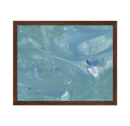 Blue Flow Abstract No2