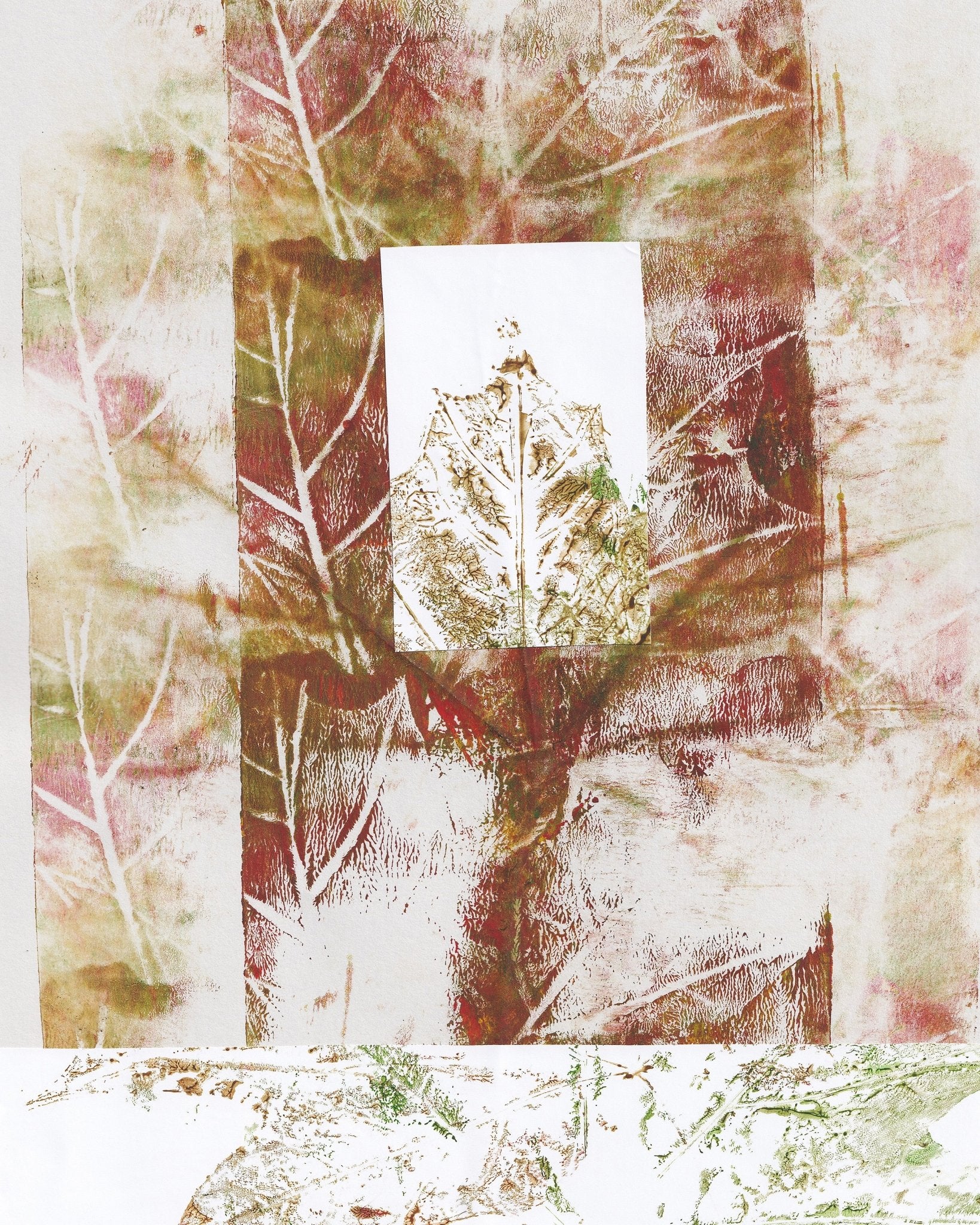 Autumn Leaf Collage No1