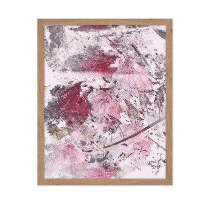 Pink Leaf Texture