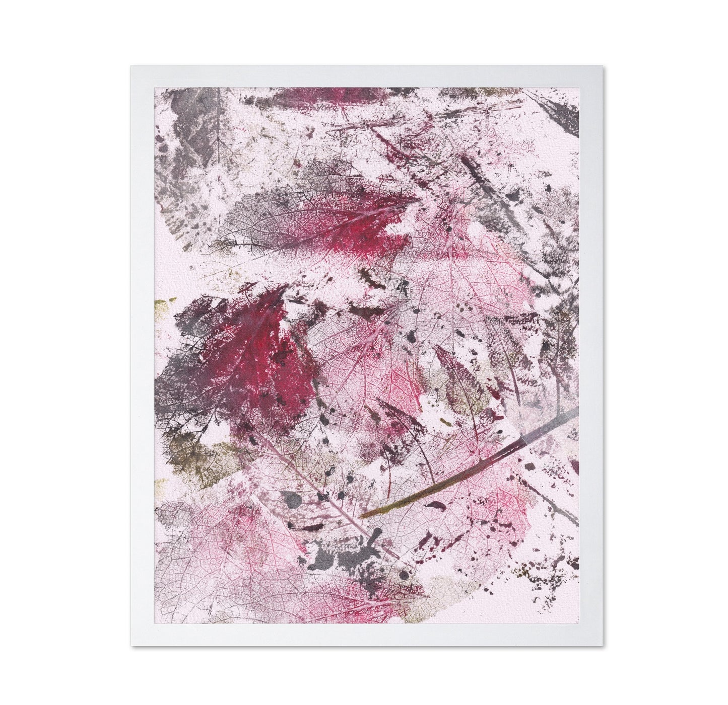 Pink Leaf Texture
