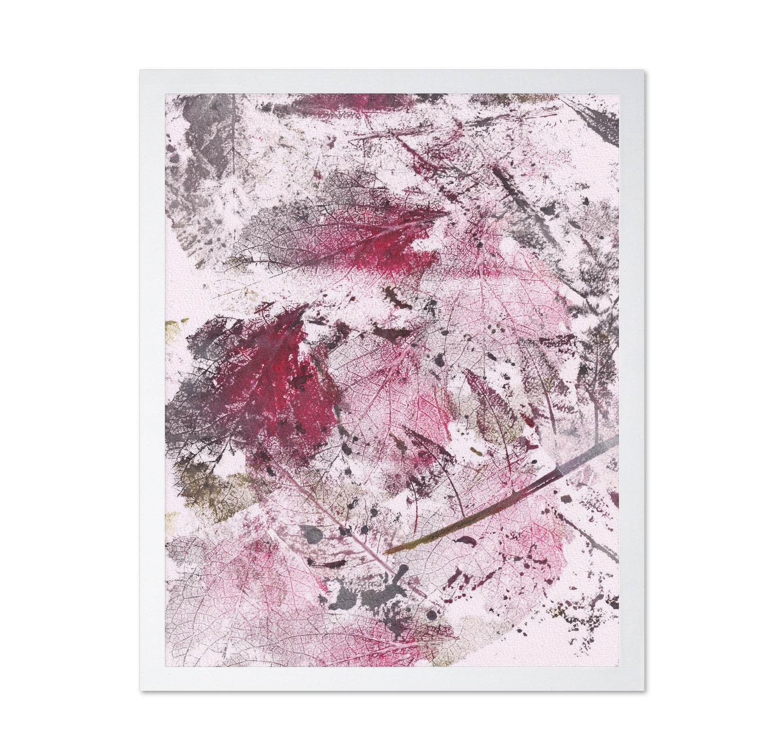 Pink Leaf Texture