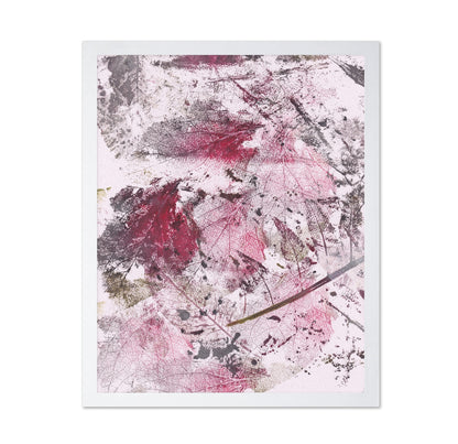 Pink Leaf Texture