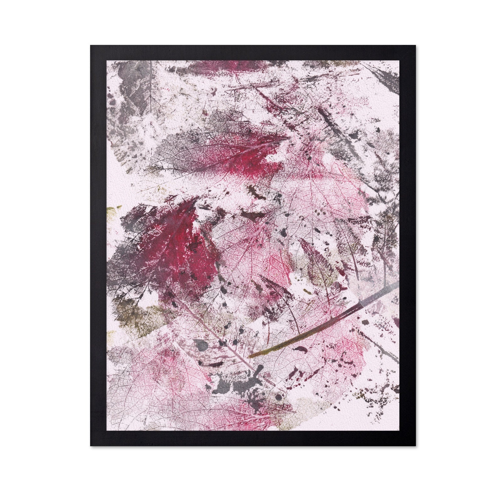 Pink Leaf Texture
