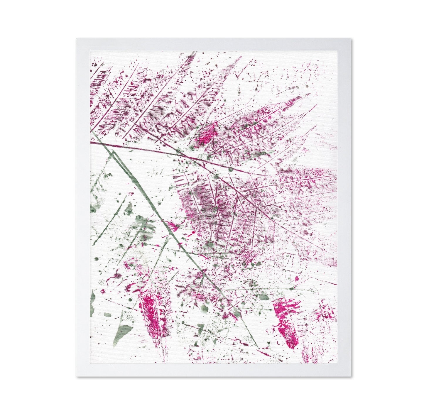 Pink Fern Imprint No2
