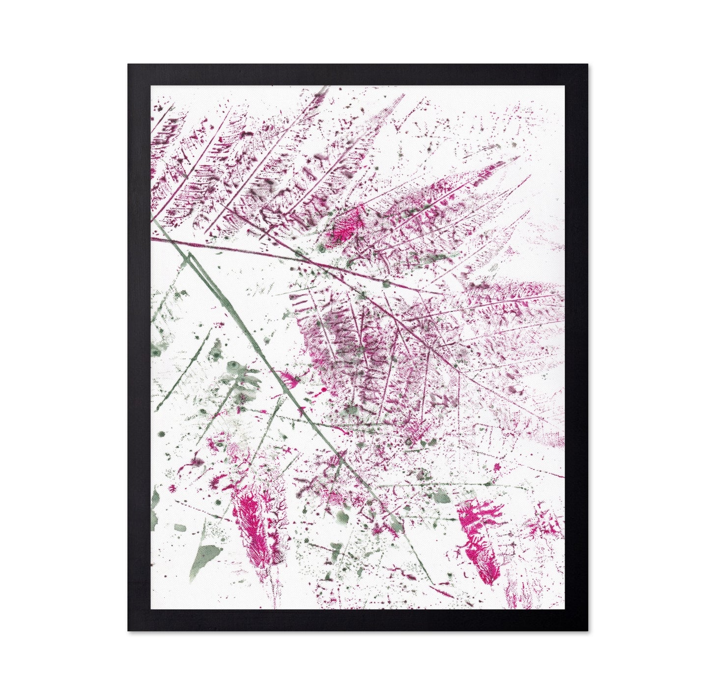 Pink Fern Imprint No2