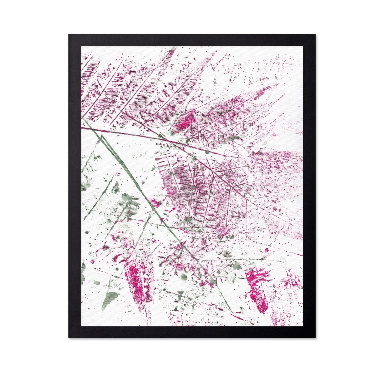 Pink Fern Imprint No2