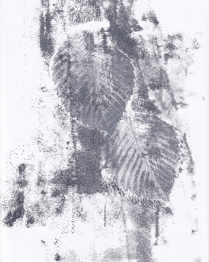 Monochrome Leaf Imprint