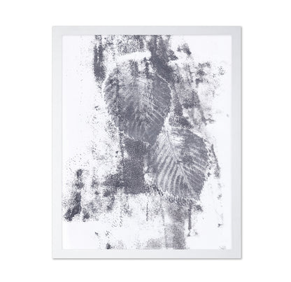 Monochrome Leaf Imprint