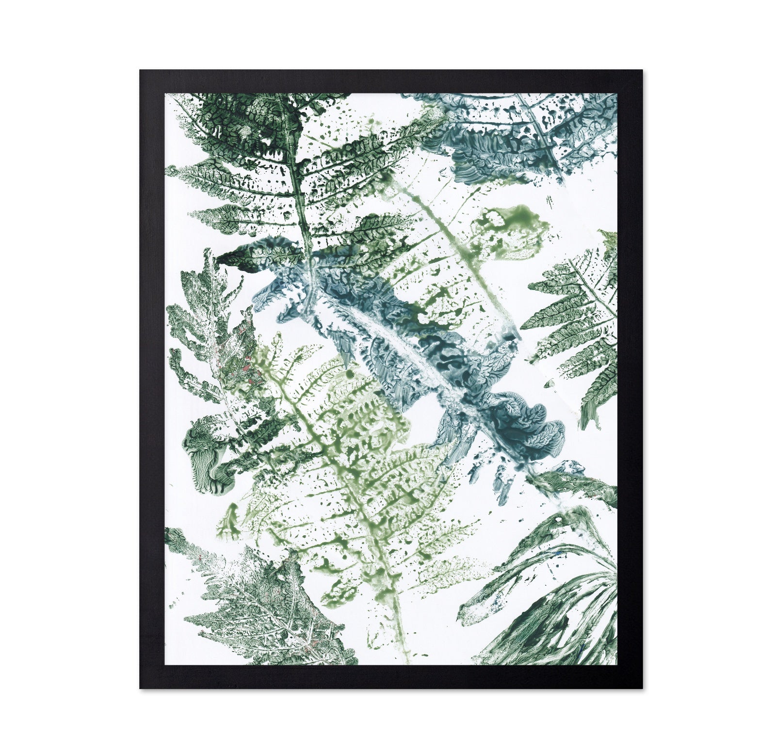 Fern Imprint Abstract