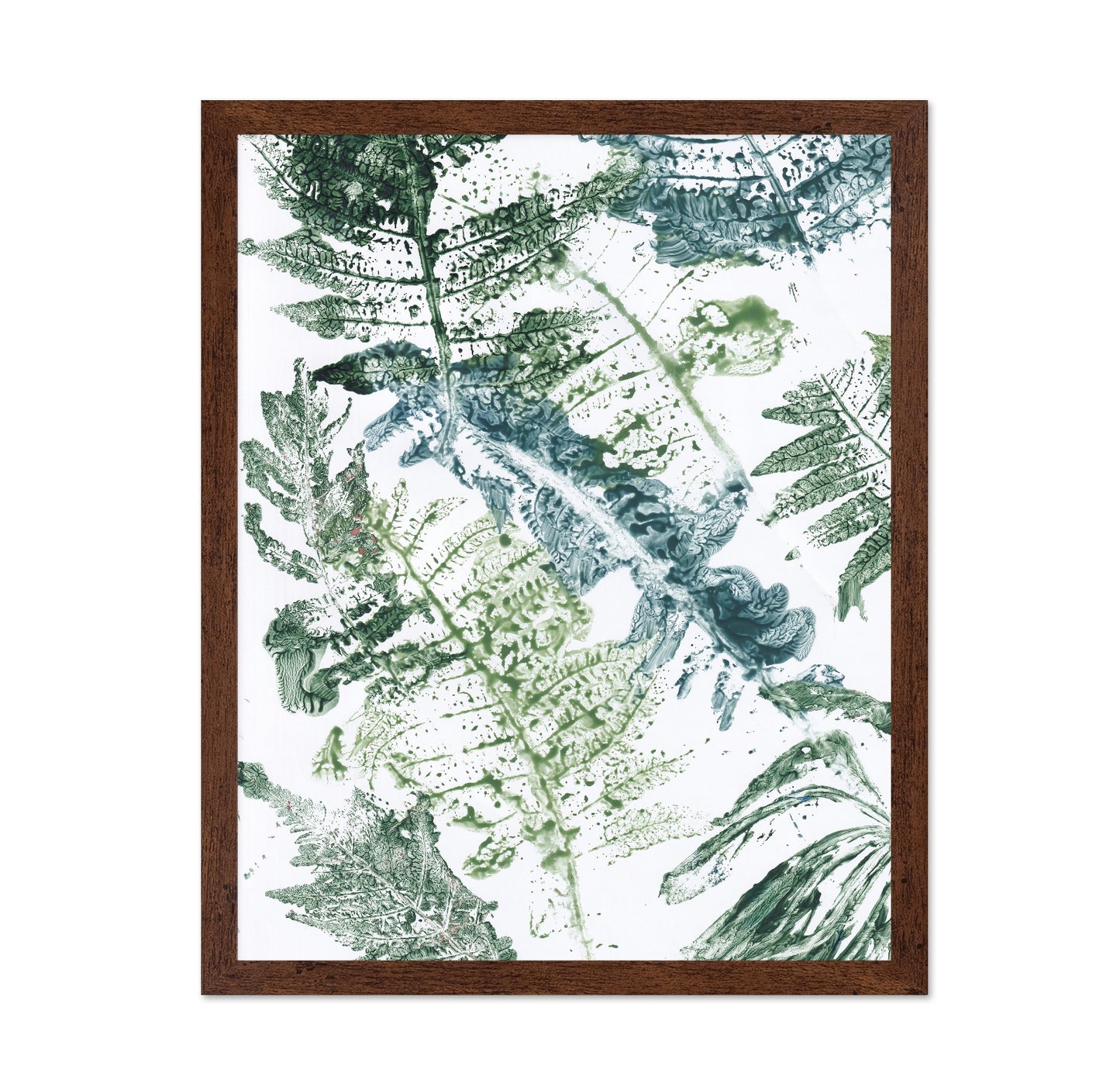 Fern Imprint Abstract